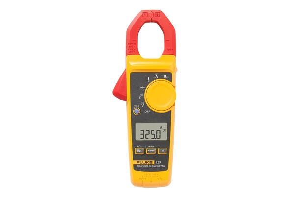 Tangamperemeter 0-400AC TRMS 600V AC/DC m/temp. + min/max CATIII 600V/CATIV 300V