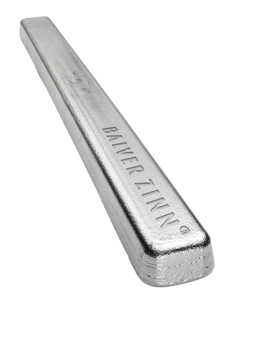 Tin bar SN96Ce - SnAg3,8; 325 x 28 x 15 mm