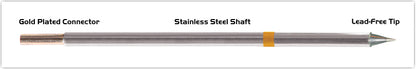 Loddespids Conical 0.4mm (0.016")Powertip (short)  til  STTC-145P