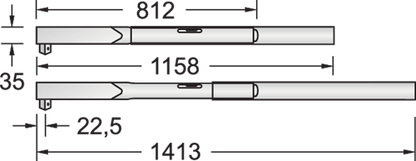 Torque wrench DREMOMETER DX 3/4 520-1000 Nm