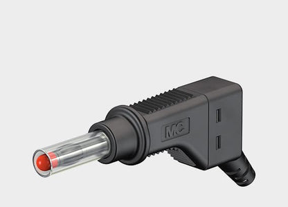 Stackable plug XZGL-425 yellow 600V CATII 32A screw mount.