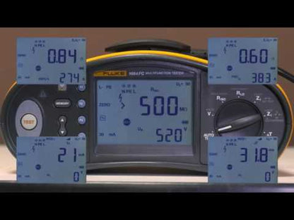 Test lead set for Fluke-166x Installation tester