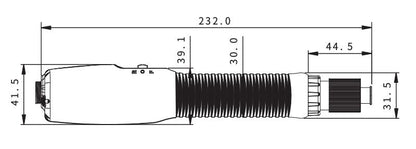 Skrutrekker DC12V ESD 0,05-0,69 Nm - 6pin ekskl. SKP-32BC-60W-6P