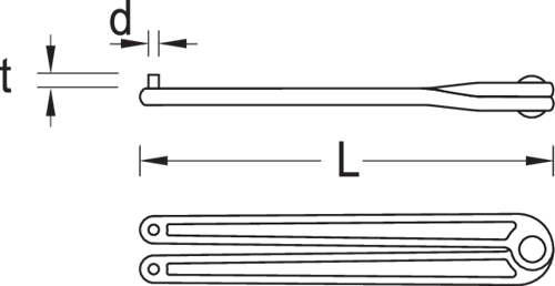 Tap wrench 3.0mm adjustable