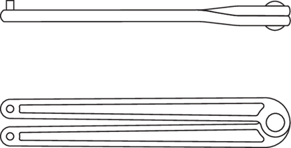 Tap wrench 4.0mm adjustable
