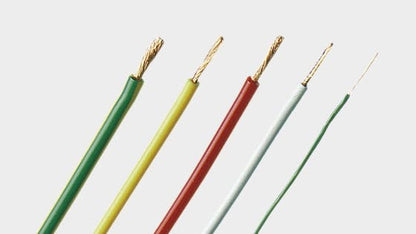 Kabel Sili-1V 0,5mm2 rød 100m 1500V 12A