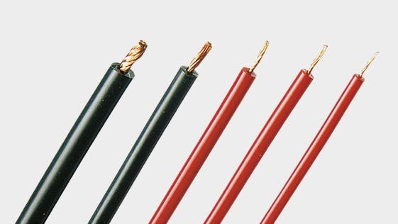 Silicone wire 1.0mm red SILI-HV 1.0 - 19A/HIGH VOLTAGE