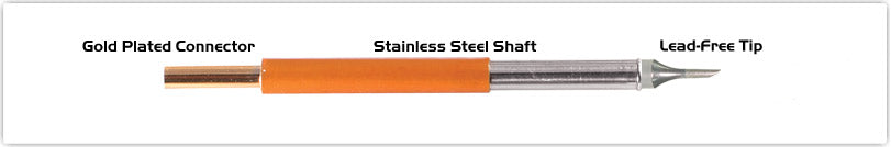 Soldering tip Bevel 60° 1.00 mm for TMT-5000S-2