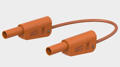 Prøveledn.  SLK4N-F10 100cm GUL/Grøn PVC 4mm 1000V CATII/600V CATIII 19A